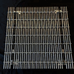 Top view flooring w/assembled supports